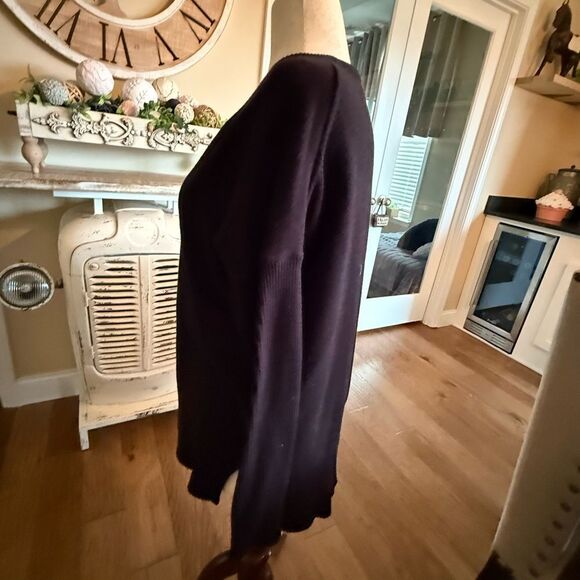 Lilly Pulitzer Black Viscose Sweater Size XLG - Picture 3 of 6